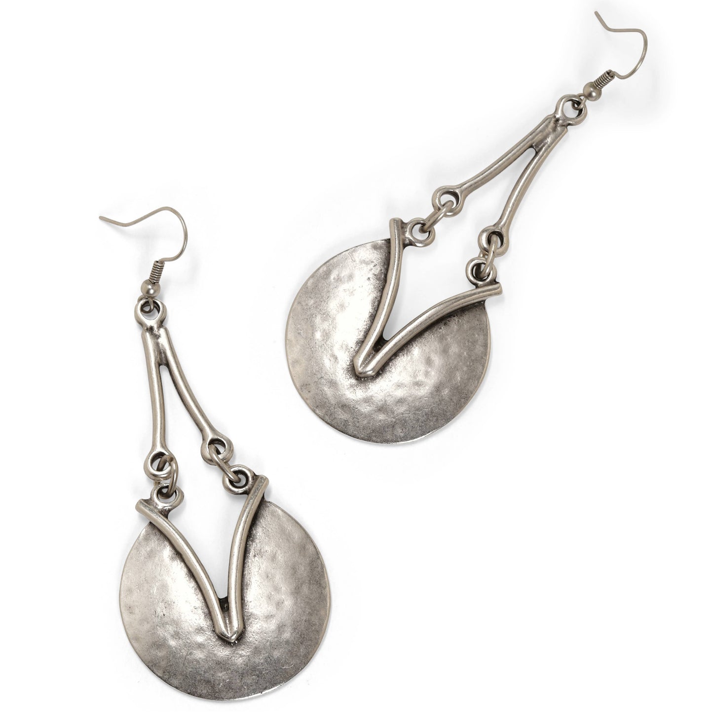 Handmade Pewter Earrings - KU40