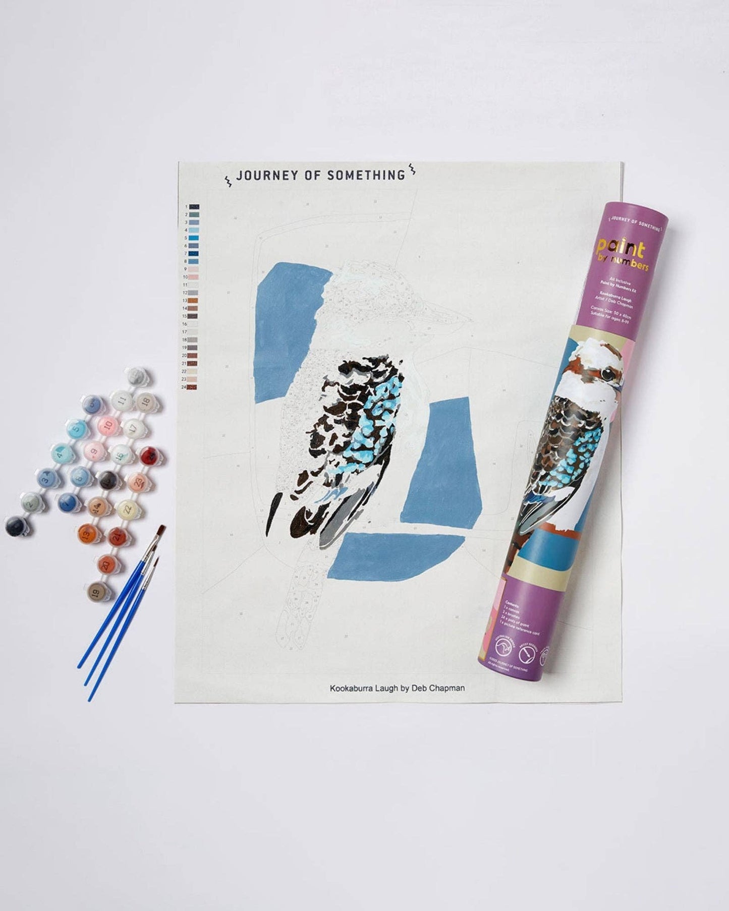 Paint by Numbers - Kookaburra Laugh