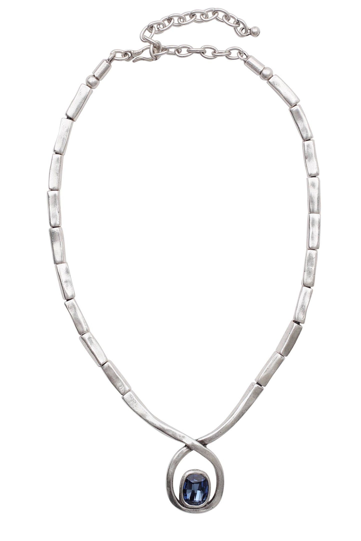 Handmade Pewter Necklace - 3854