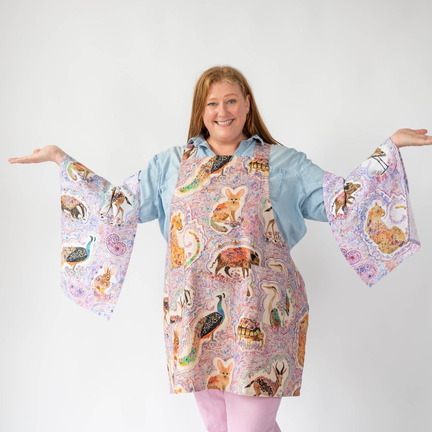 Smock Apron- Menagerie