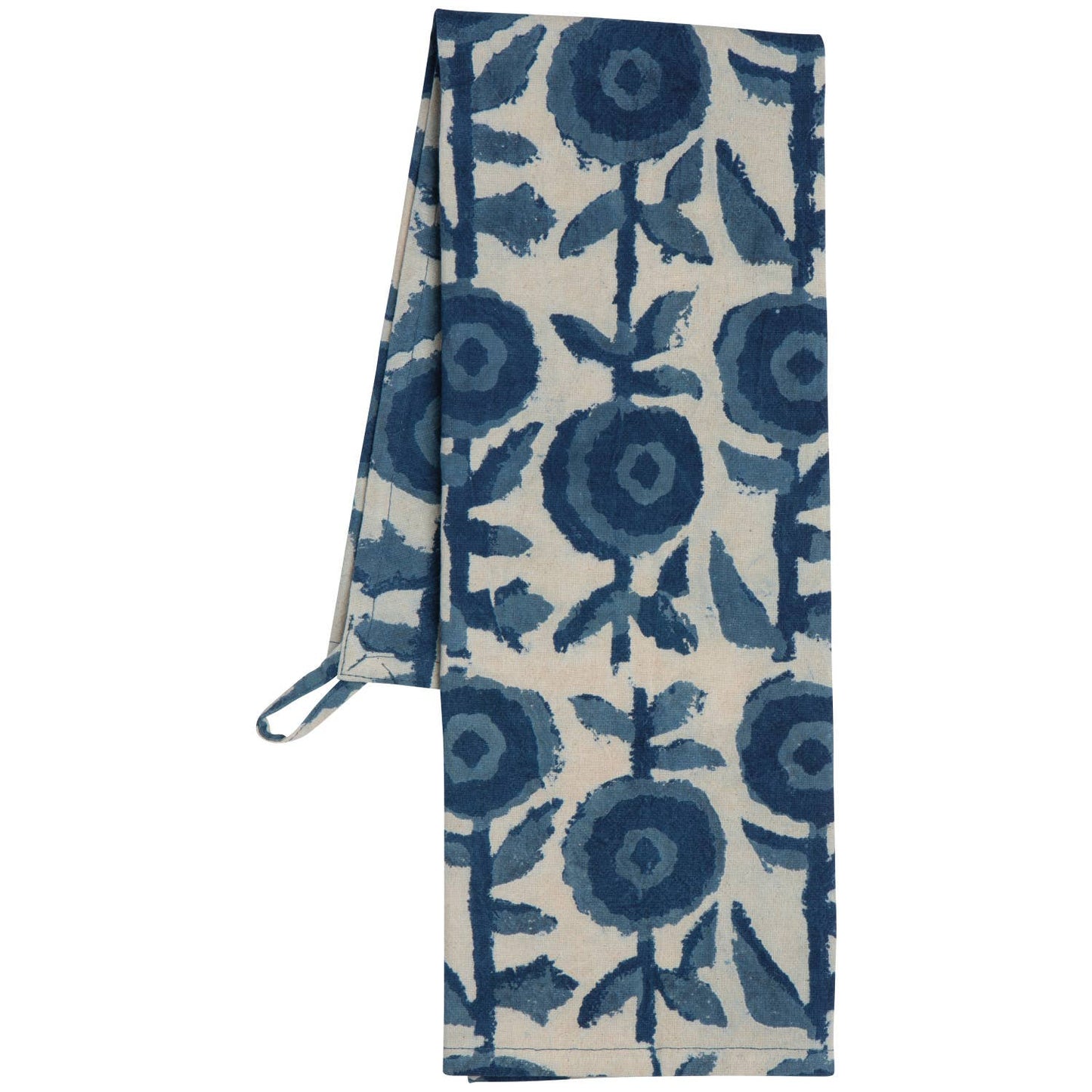 Gilia Block Print Dishtowel