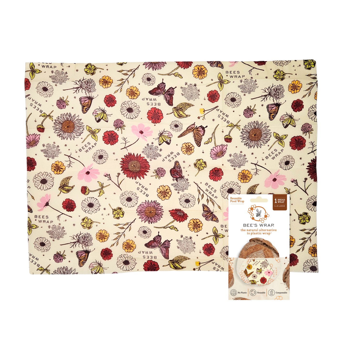 Bees Wrap Bread Wrap - Meadow Magic
