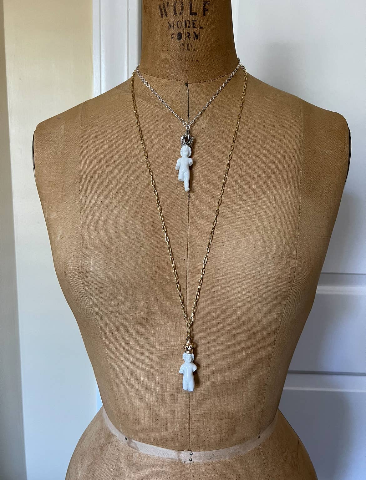 Royal Charlotte (Mini): 22" Necklace Chain / Antique Silver