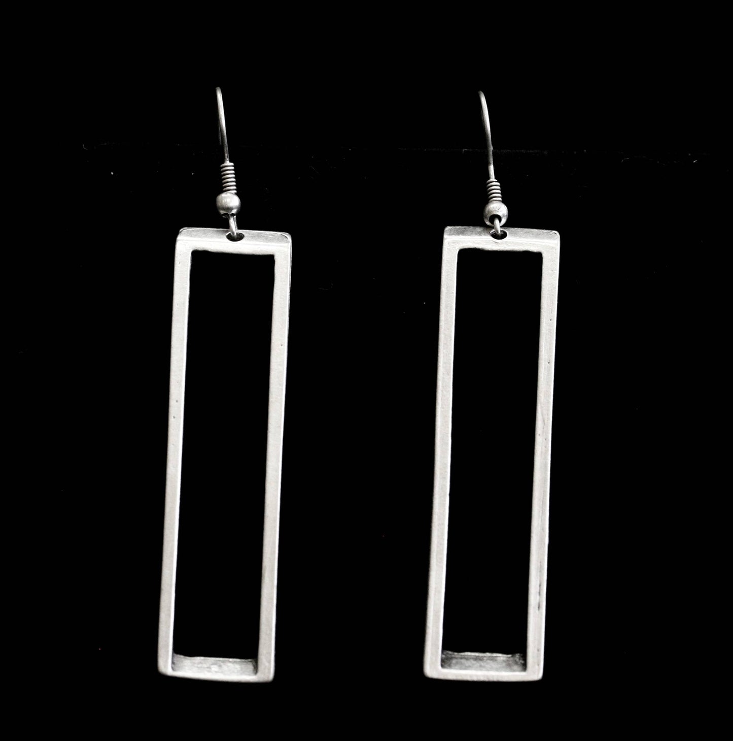 Handmade Pewter Earings - 5137