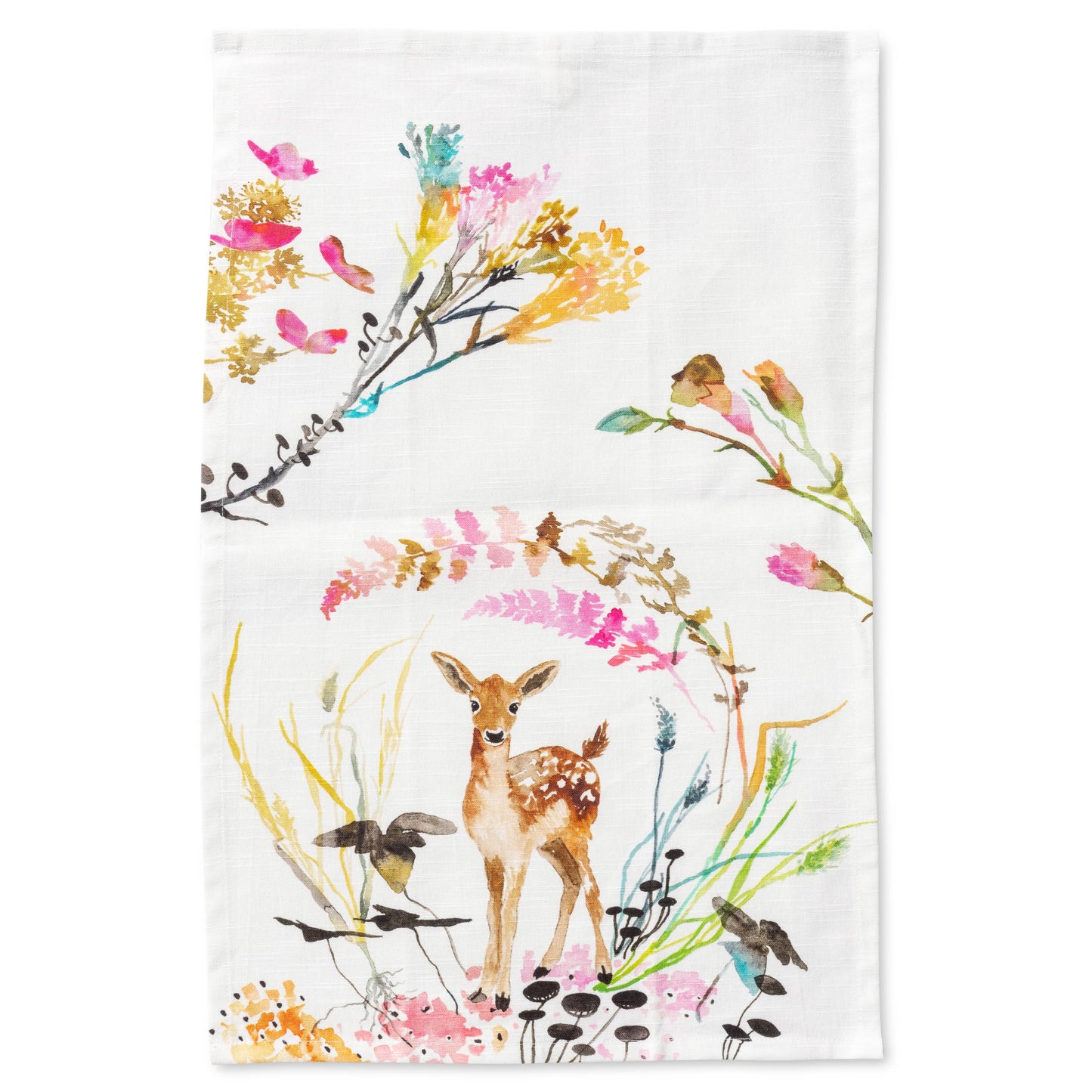 Tea Towel - Fawn Vignette