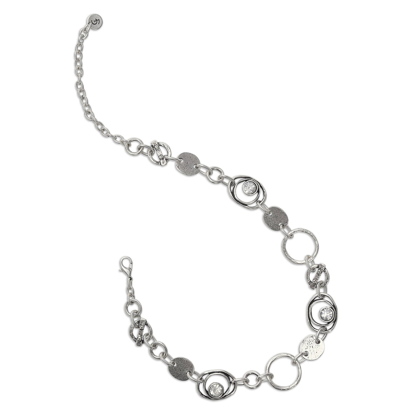 Handmade Pewter Necklace - 3807