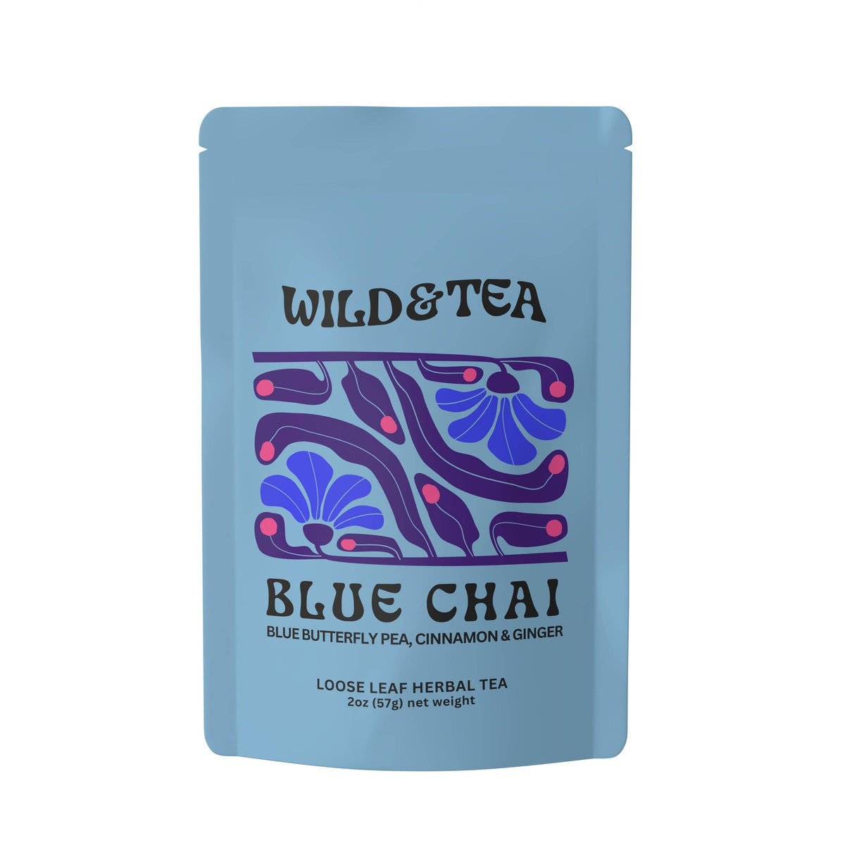 Blue Chai Herbal Tea: 2oz