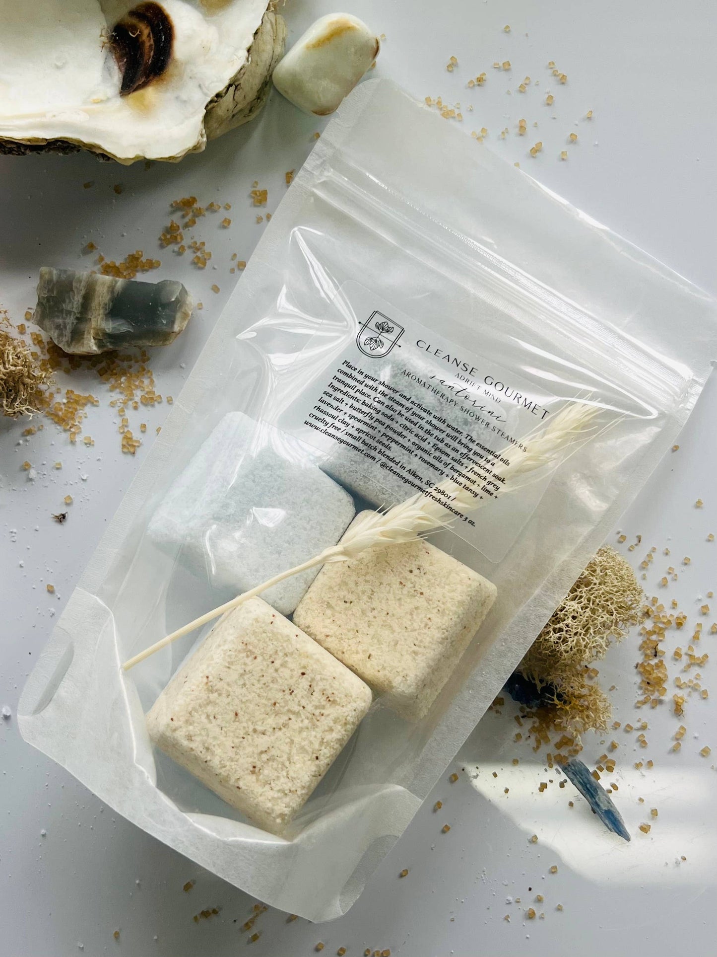 Santorini botanical shower steamers