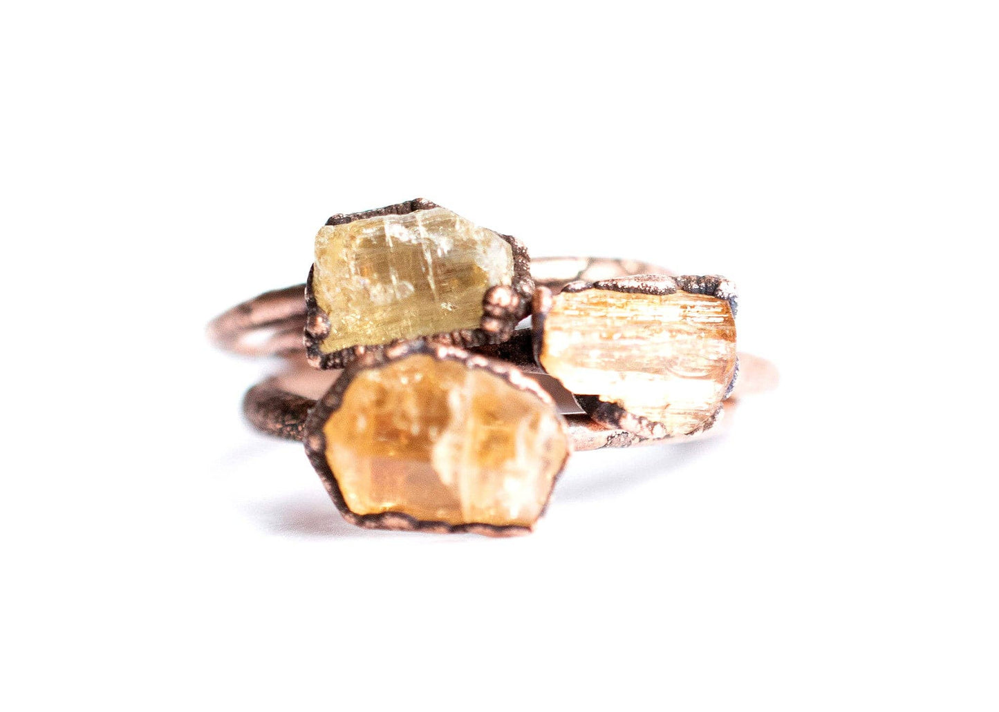 Raw Topaz Imperial Ring: 8