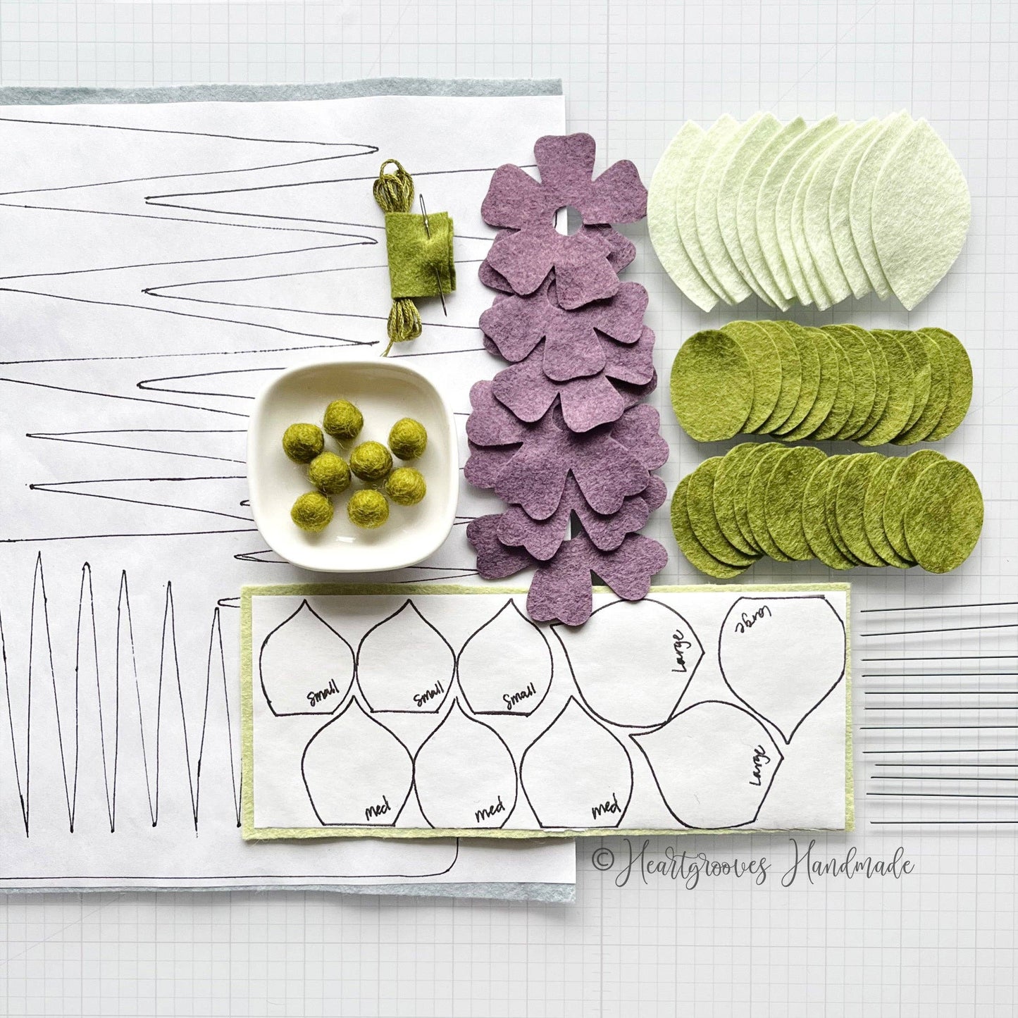 Felt Air Plant Succulent Craft Kit