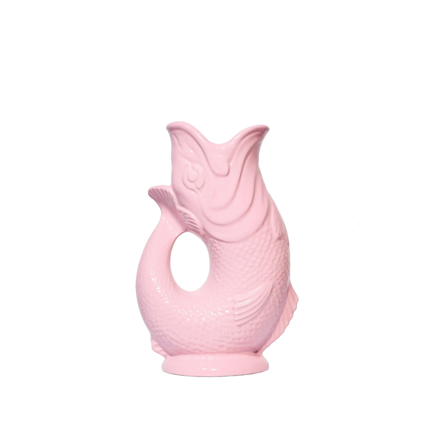 Baby Pink Gluggle Jug: Large
