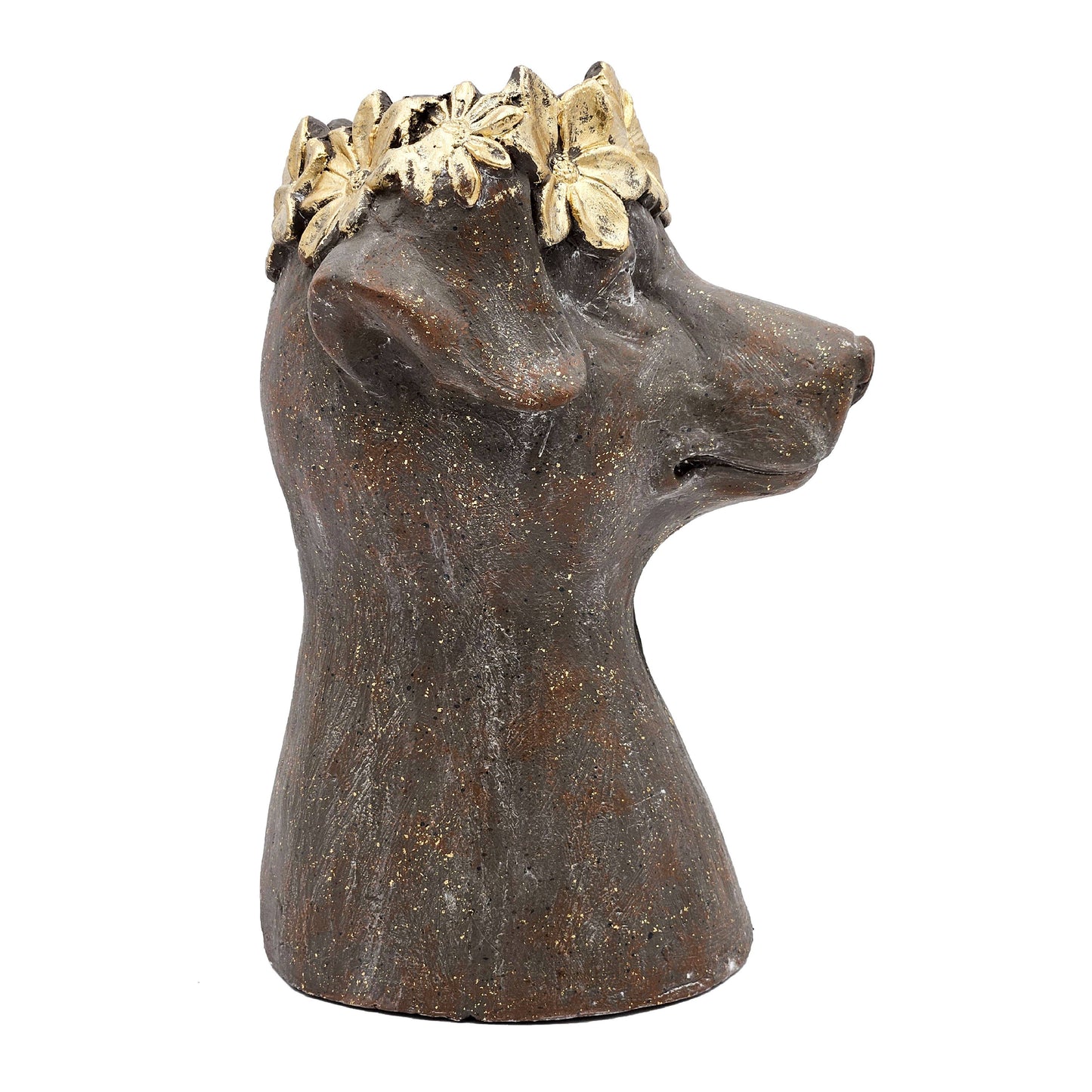 Dog Statue Planter