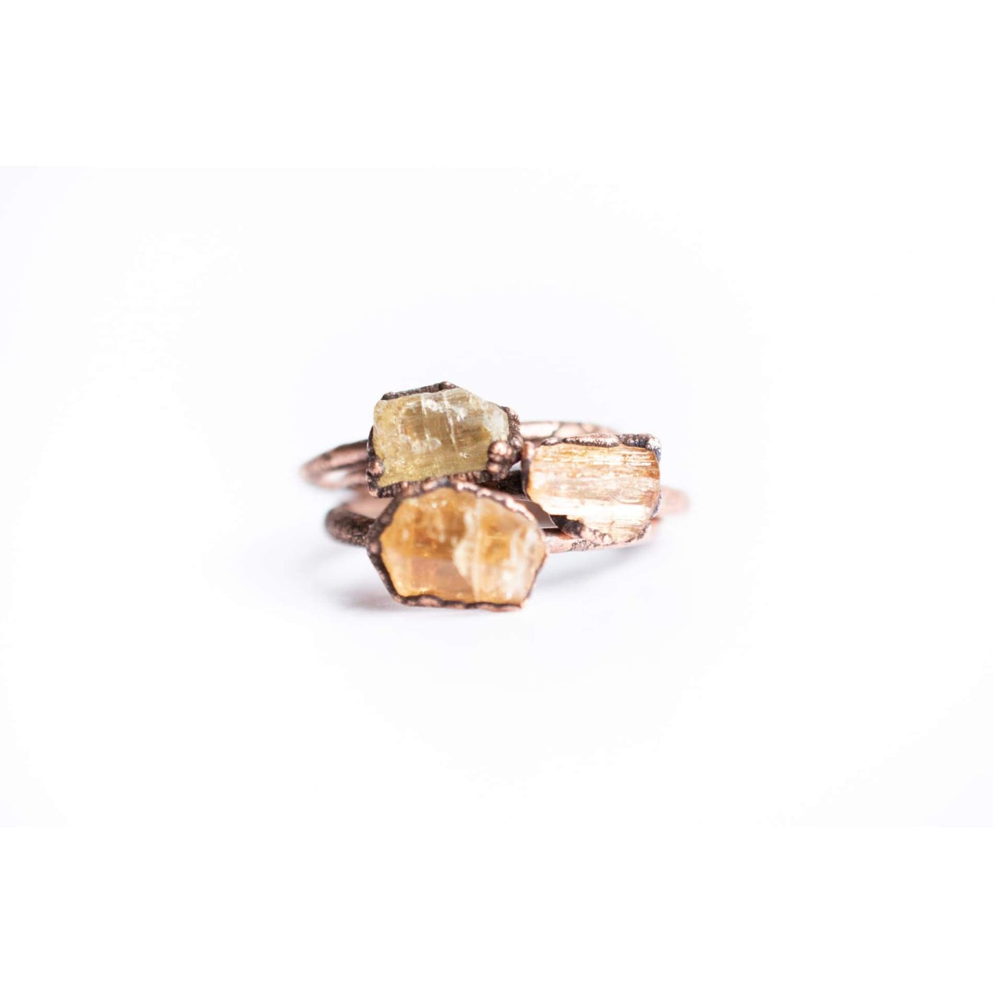 Raw Topaz Imperial Ring: 8