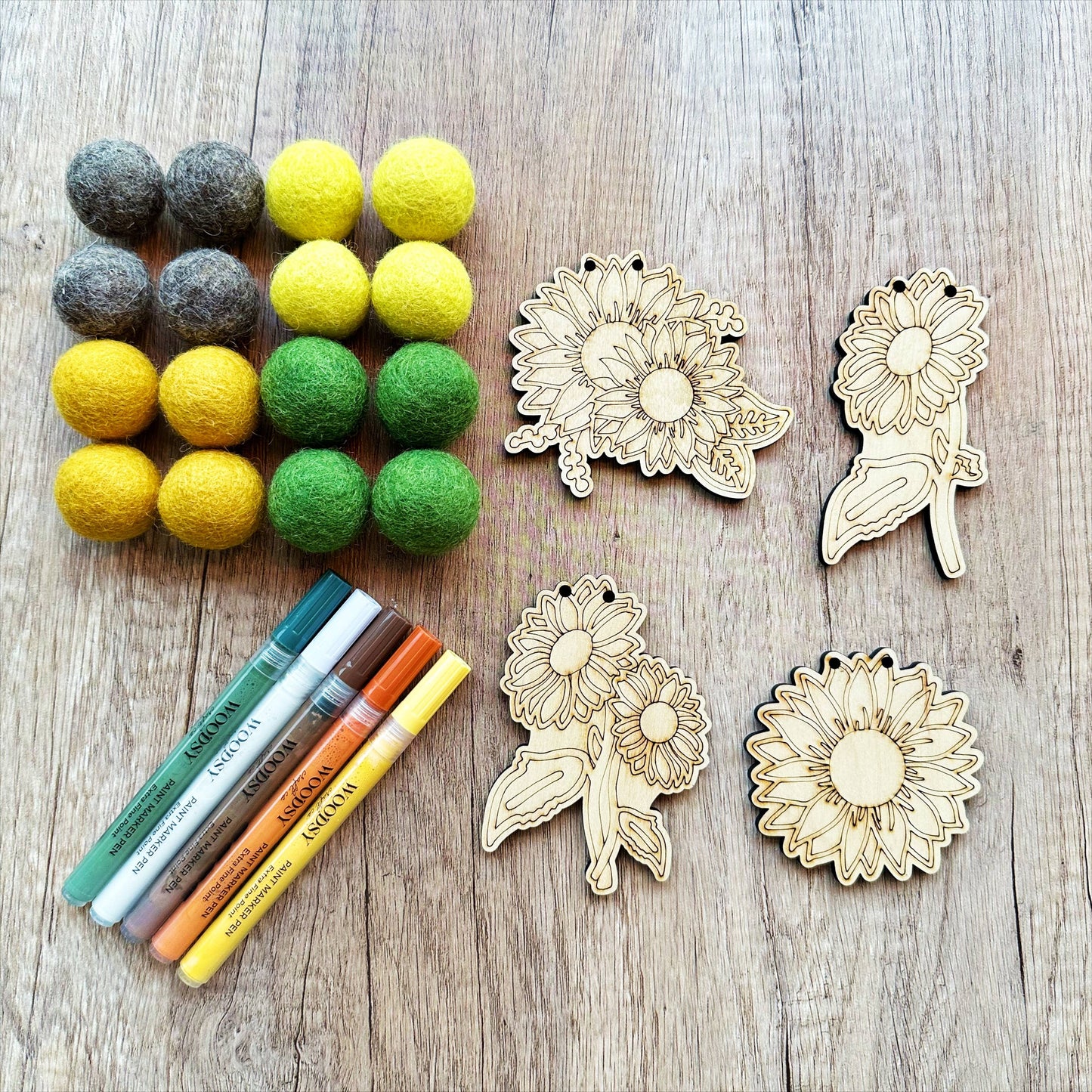 DIY Craft Kit - Sunflower Theme Garland