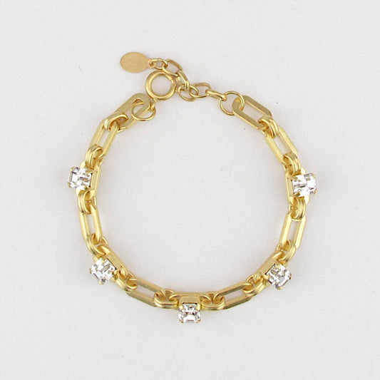 Decade Bracelet: Crystal