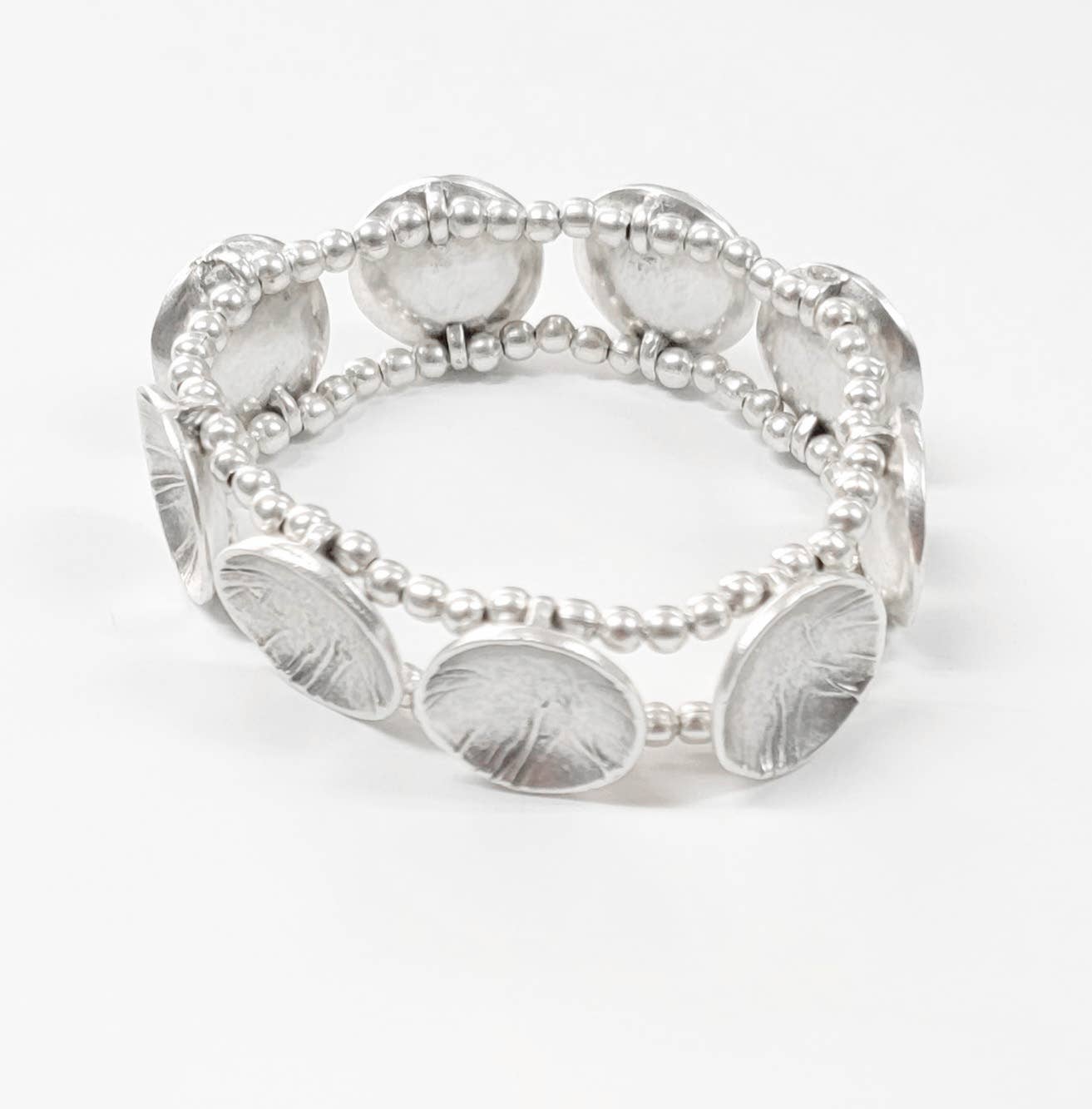Handmade Pewter Bracelet - 029-2029A
