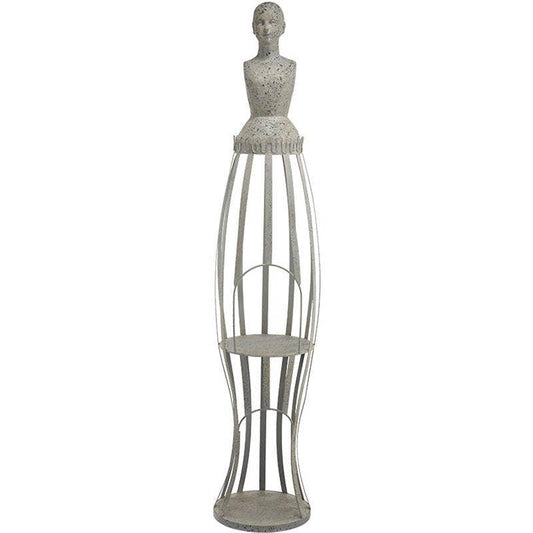 9.8x10.5x48" Mannequin - Grey