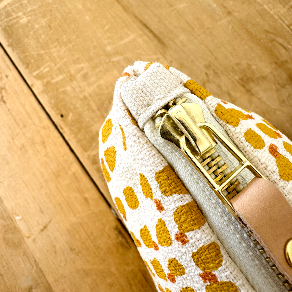 Bag | Yolk + Mustard Double Dot Laura Bag