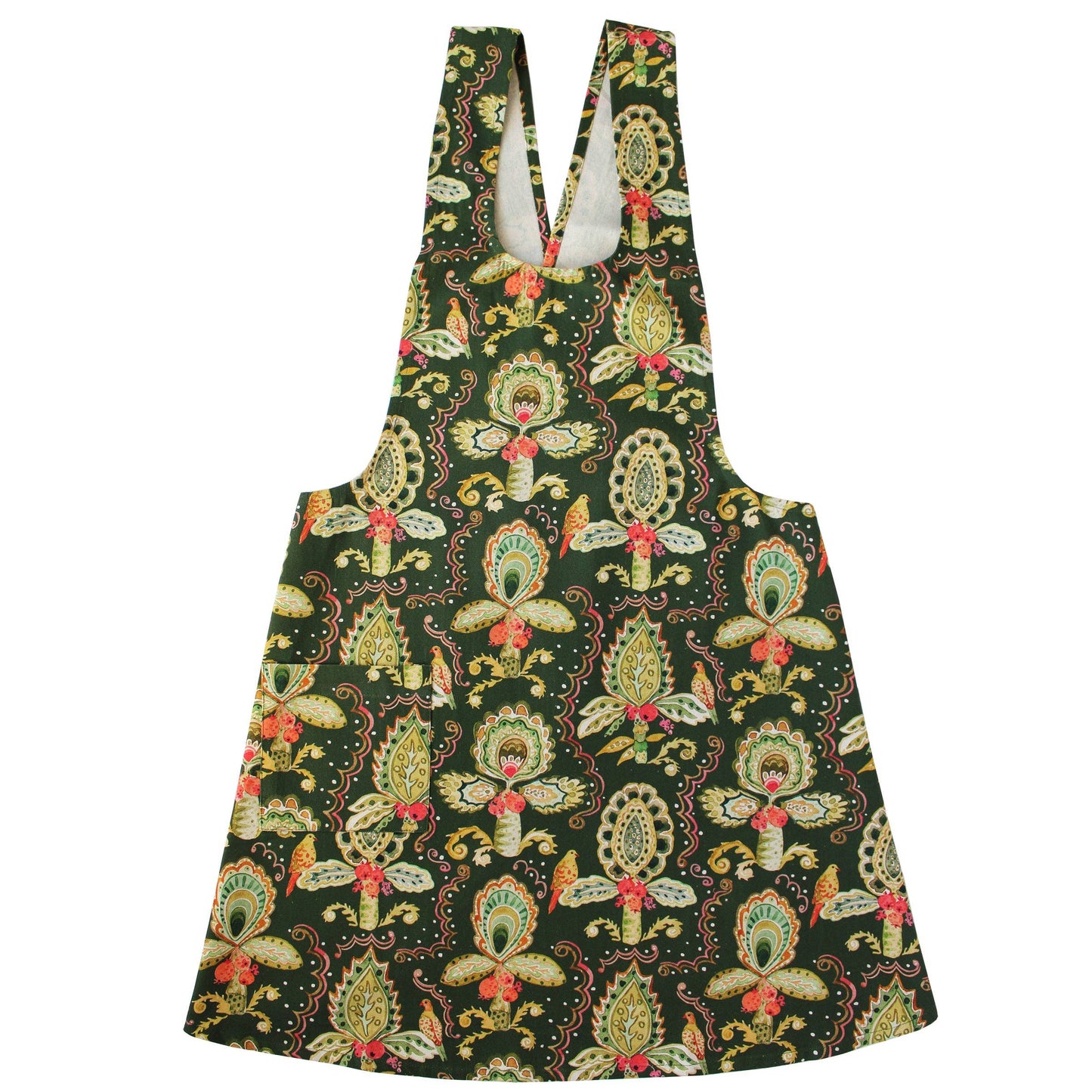 Pinafore Apron- Le Jardin