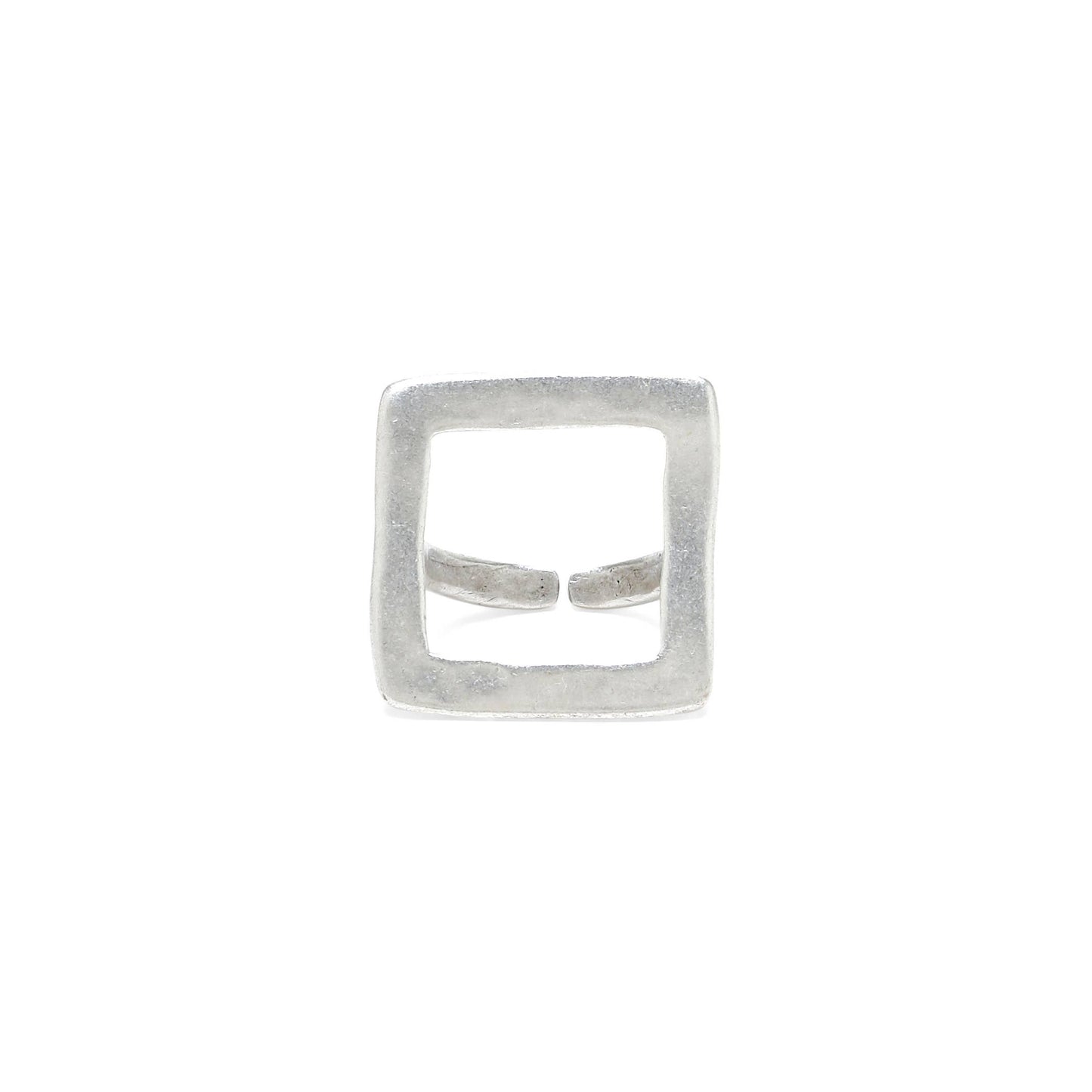 Handmade Square Brass Rings - 24-409