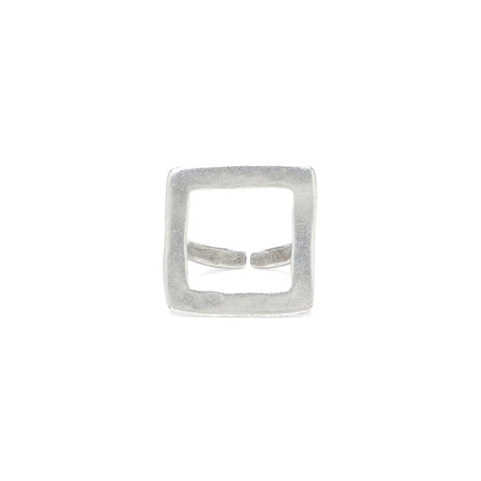 Handmade Square Brass Rings - 24-409