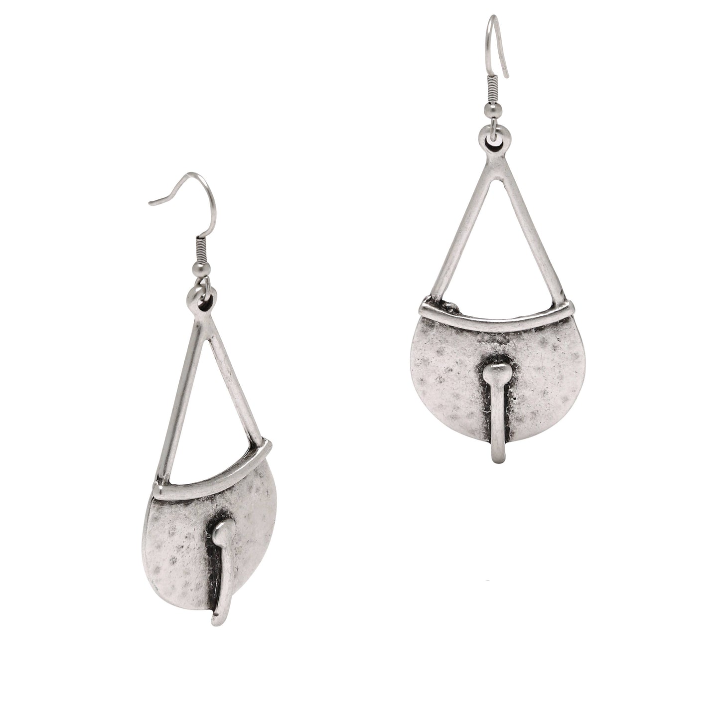 Handmade Pewter Earrings - KU133