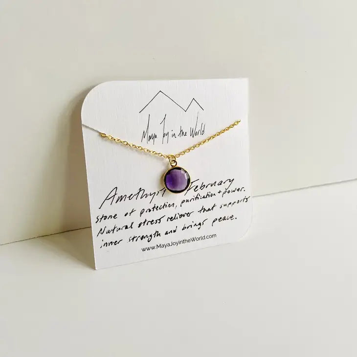 Necklace | Birthstone Necklace