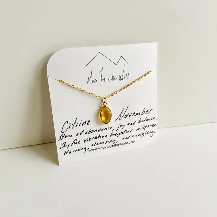 Necklace | Birthstone Necklace