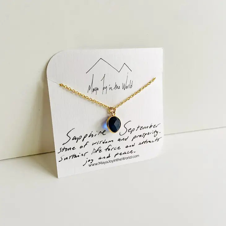 Necklace | Birthstone Necklace