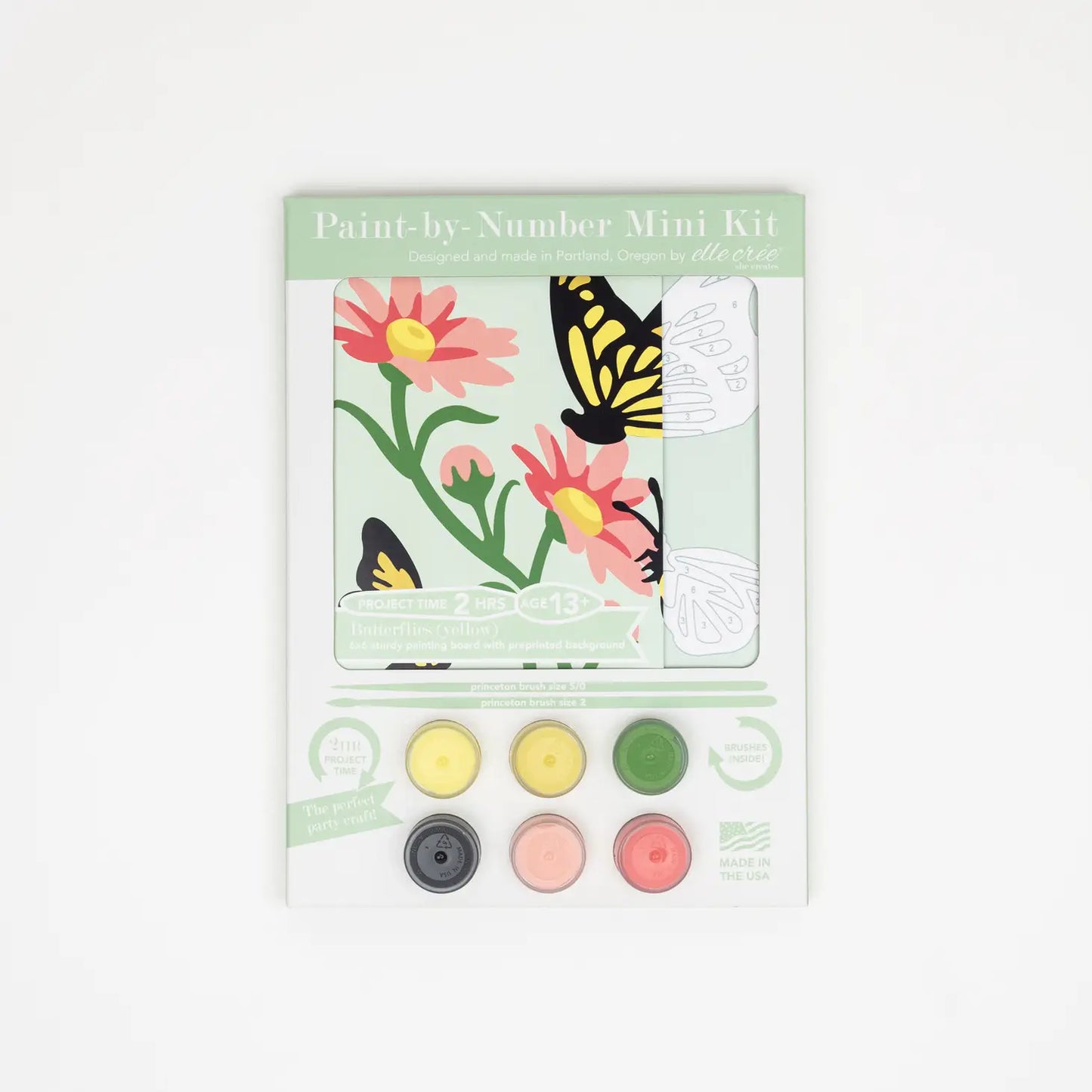 Mini Paint By Number Kit