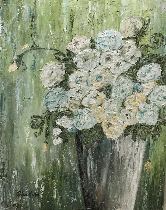 11x14 Green Floral