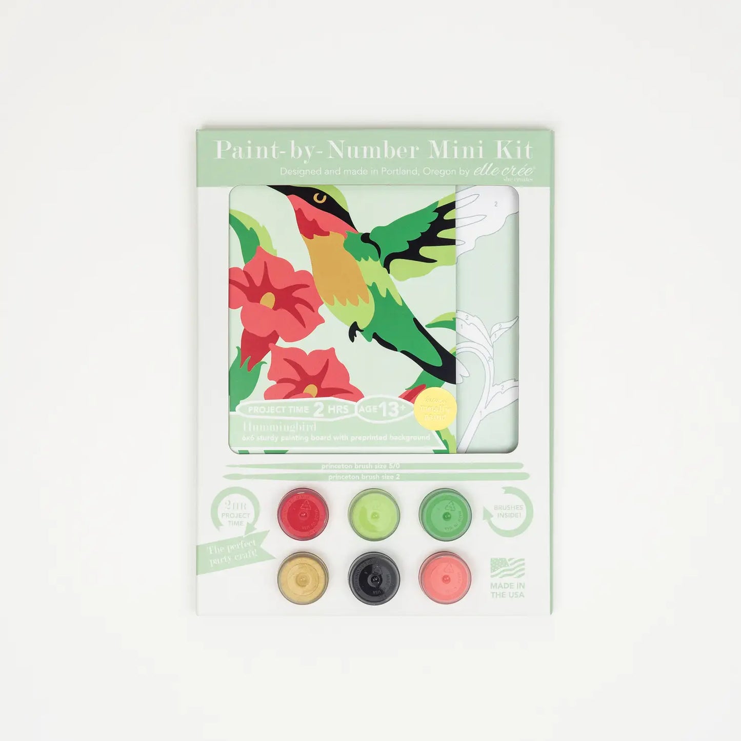 Mini Paint By Number Kit