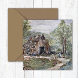 Square Note Card by Rabun Martin